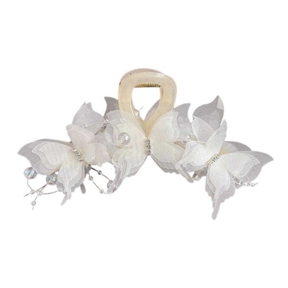 Headwear Shark Clip Hair Accessories Butterfly Hairgrips Hairpins Crab Hair Clips Autumn Winter