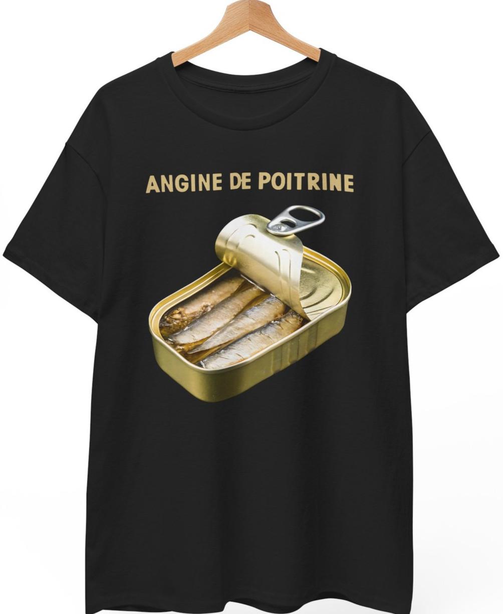 Angine de Poitrine Band Canada Quebec Duo Math Rock Experimental Sherpa Shirt XL