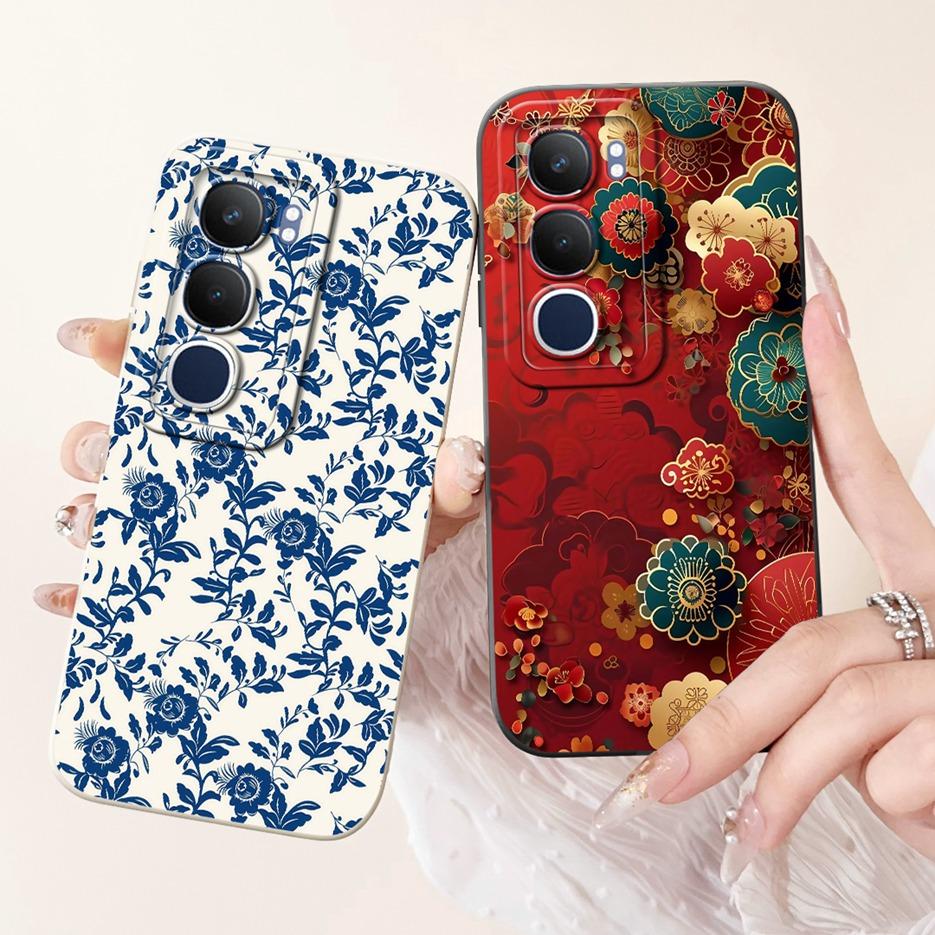 For Vivo Y19s Case V2419 New Unique Candy Painted Cover 6.68'' Shockproof Phone Case For Vivo Y19s Y 19 s VivoY19s 4G Soft Shell