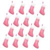 Christmas Stockings Set of 12 Classic Holiday Fireplace Hanging Decorations with Loop for Home Office Party Mantel Wall Décor