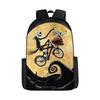 Christmas Eve Horror Thenightmarebeforechristmas Primary And Secondary School School Bags Men'S And Women'S Backpacks