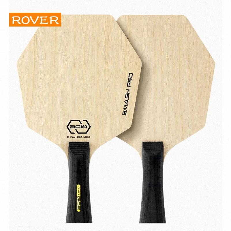 Sechseckige Tischtennis Schläger Basisplatte Größere Schlagfläche Reines Holzblatt Professionelles Schläger für Training Offensives Ping Pong