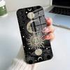 Yinuoda Funny Sun Moon Face Phone Case For Samsung A56 A36 A26 A16 A15 A25 A35 A55 A14 A34 A24 A54 Glass Case