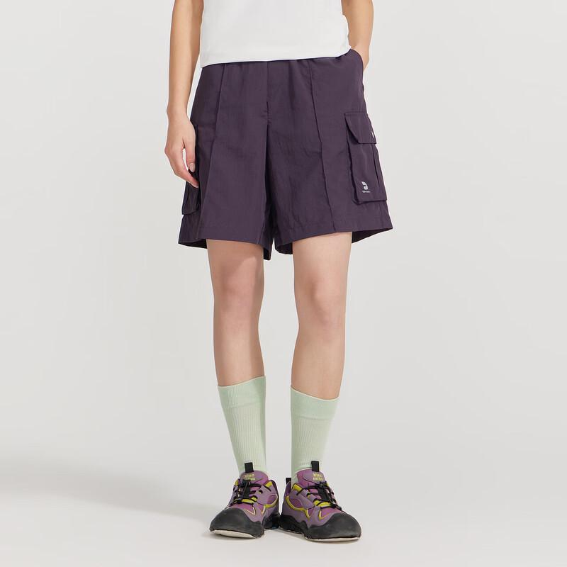 Desha Girls  Loose Fit Techwear Cargo Shorts 160