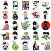 52 New Anime 100% Graffiti Stickers Computer Water Cup Suitcase Guitar Notebook DIY Stickers