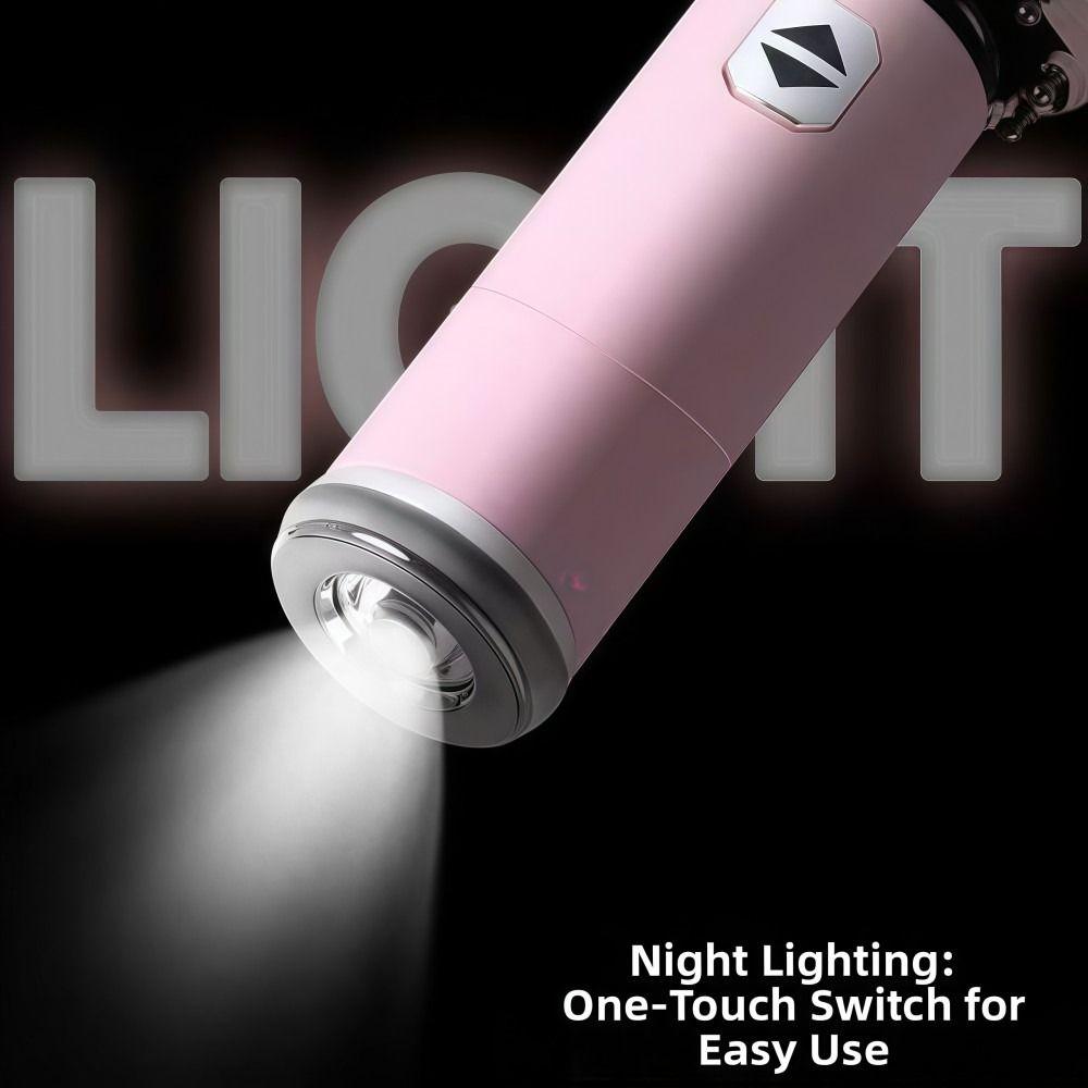 Dual-use LED Flashlight Umbrella Night Light Folding Umbrella New Automatic Umbrella Outdoor