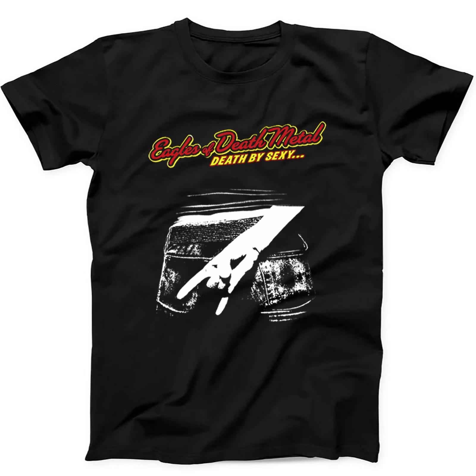 Eagles Of Death Metal Death By Sexy Rock Retro Music Tee Black T Shir 628 S