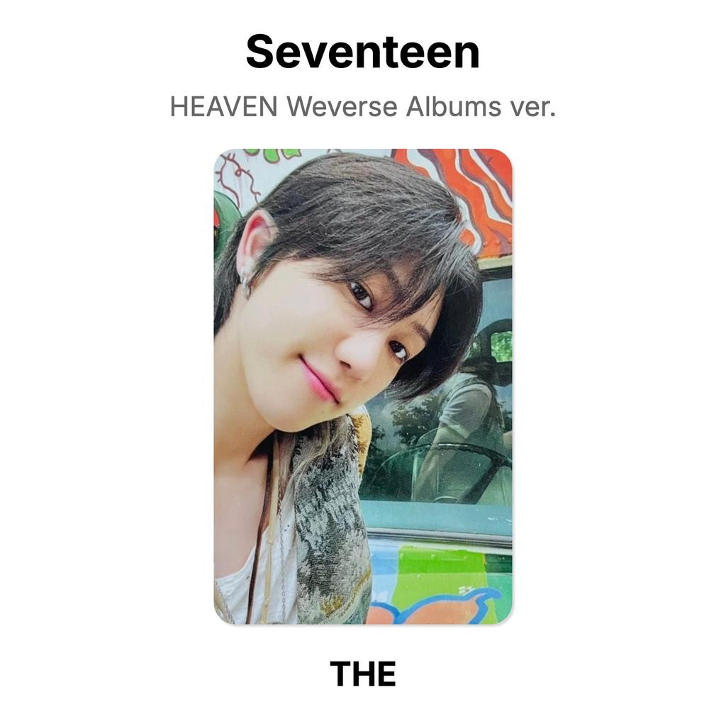 Seventeen HEAVEN Weverse Albums ver. Official Photocard
