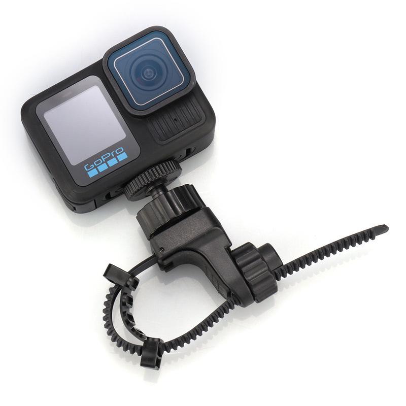 360° Rotating Strap Mount for GoPro - Ideal for Live Streaming & Selfie Shooting on Bicycles