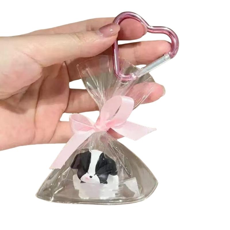 

Stylish Handmade Keyring Table Tennis/Badminton/Hamburger/Animal/Racket In Bag Keychain Backpack Accessory Fashion Gift