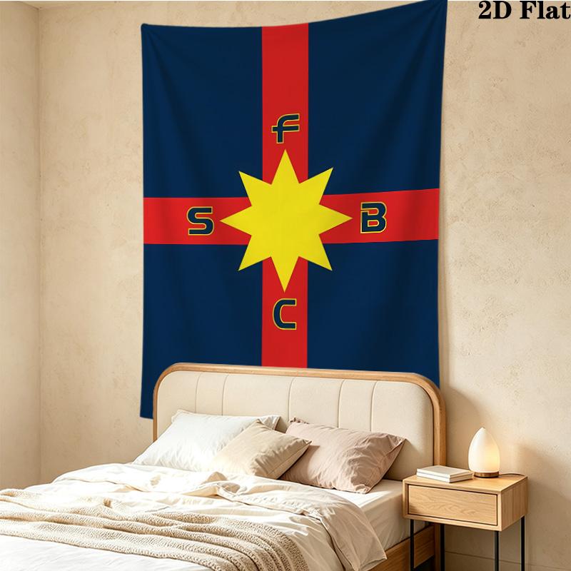 Fcsb Wall Tapestry Aesthetic Wall Hanging Printed Fabric Blanket Decorative Tapestries For Bedroom Living Room Home Decor