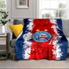 Football Club Emblem Blanket Flannel Blanket for bed, sofa, Camping, Hiking, Picnic Essentials, gift for family Fan gifts