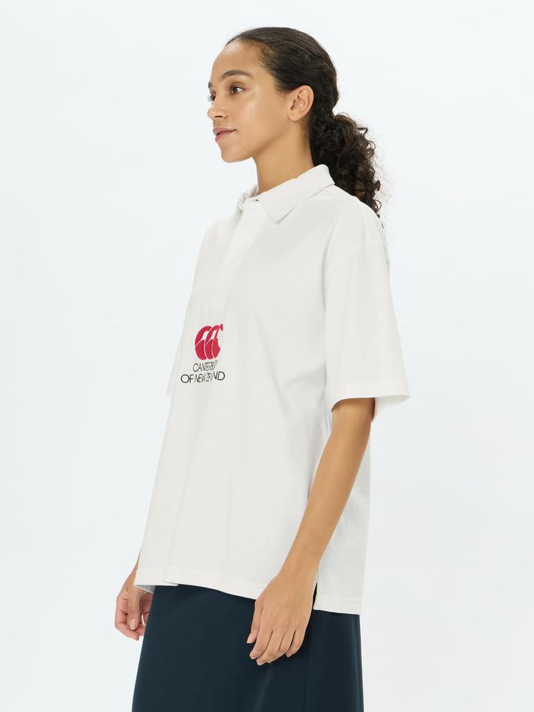 Canterbury Heavy Rugby Shirt, Unisex, White, Size XL