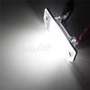 2pcs 12V 18LED 6000k Car LED Bulb License Plate Light Parking Lamp Car External Lights for Toyota Camry Yaris License Light Lamp