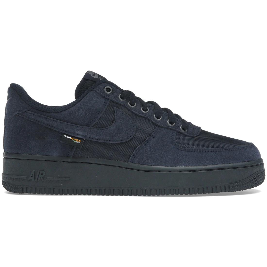

Кроссовки Nike Air Force 1 Low 07 Cordura Темный обсидиан(HQ3822-400) 38.5