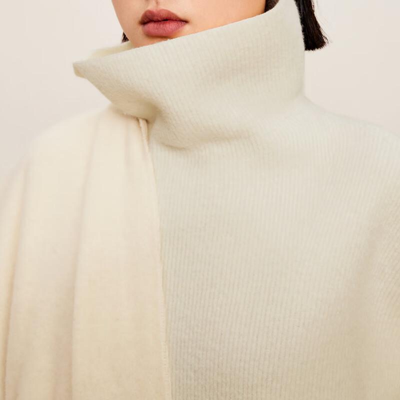 Less Merino Wool Turtleneck Pullover Sweater