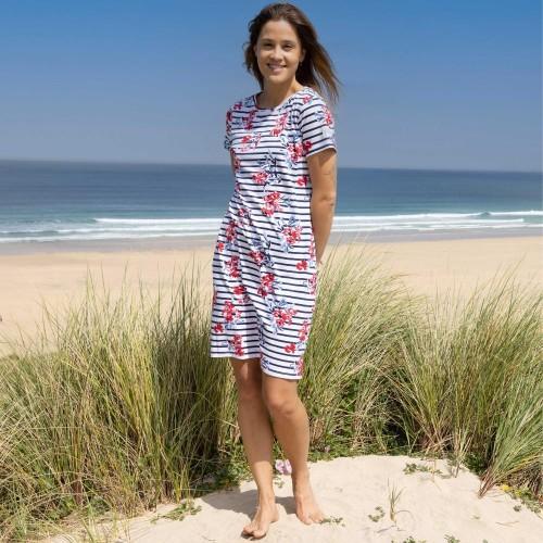 Lazy Jacks Womens/Ladies Meadow T-Shirt Dress