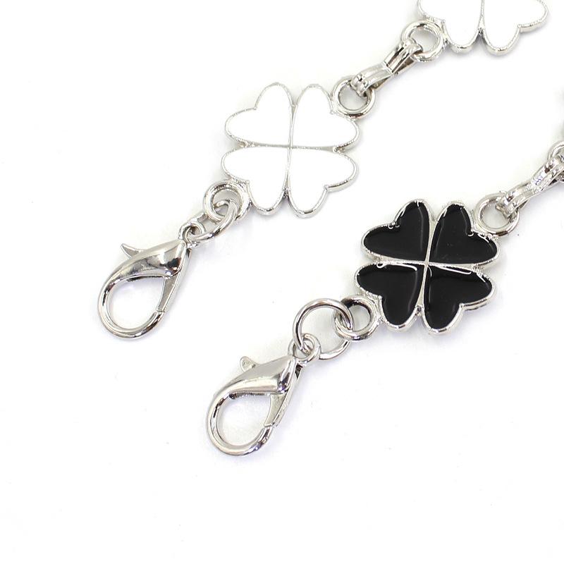 Ladies With Dress Four-Leaf Clover Hook Adjustment Chain Fine Decorative Belt Waist Metal Waist Chain