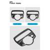 For Mercedes Benz W205 C180 C200 C300 C Class 2017 Carbon Fiber Headlight Switch Knob Auto Trim Sticker Car Interior Accessories