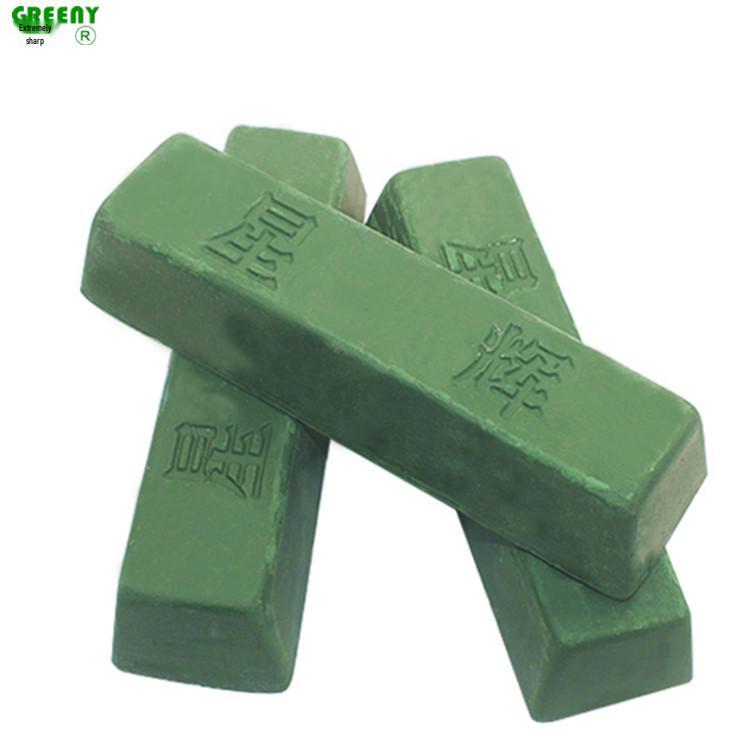 700g Green Solid Polishing Wax for Metal & Stainless Steel - Sharp Finish