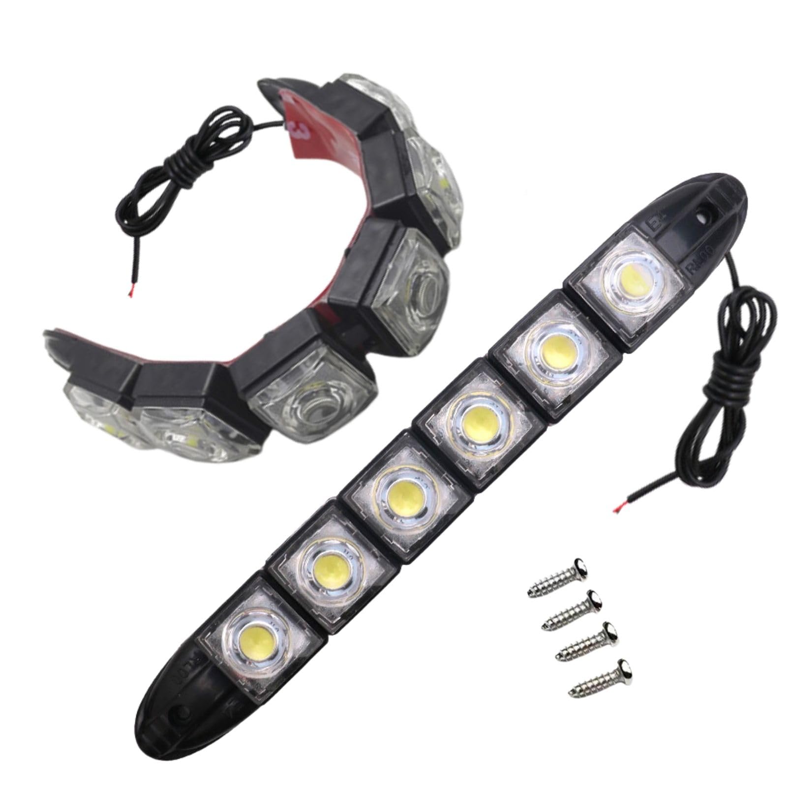 

TIGRE BLANC Flexible LED Daylight, Universal Bendable Fog Light, Spot Light, Waterproof, , Left синій