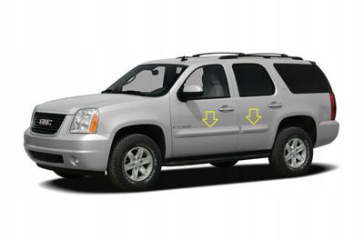 GMC Yukon 2000–2014 – Chrom-Seitentür-Schutzleisten