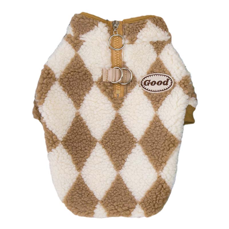 

Зимнее теплое пальто для собак, мягкая двуногая куртка для маленьких и средних собак, милая одежда для щенков, костюм для французского бульдога, чихуахуа, йорка L хаки