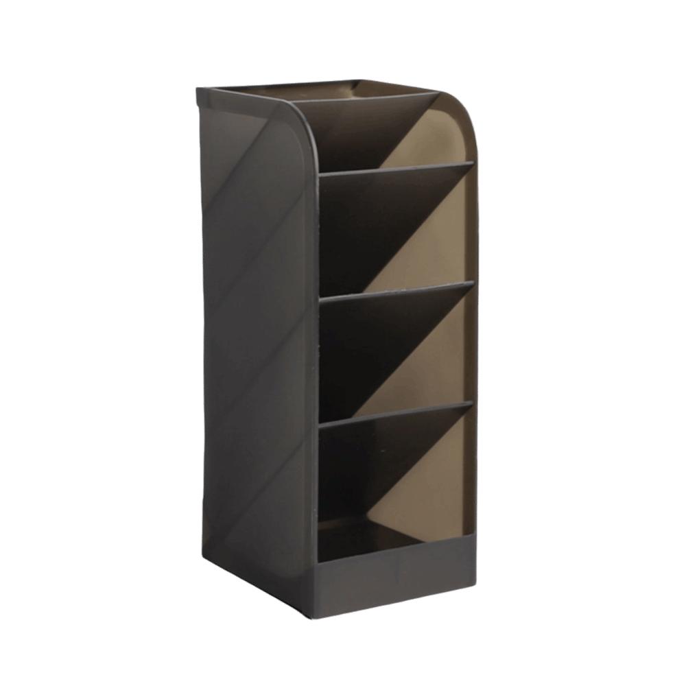 Plastic Material Plastic Pen Holder Oblique Insertion Type Desktop Organizer  Students