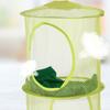Clothes Storage Cage 3 Tiers Foldable Breathable Underwear Bra Door Organizer with Compartments Home Organization Tool