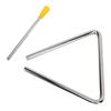 Triangle Hand Percussion Metal Easy Playing Delicate Playing Triangle Instrument with Striker