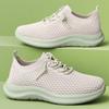Women's shoes Casual shoes Flying woven breathable single shoes Soft sole Lightweight shoes Women's lace-up shoes