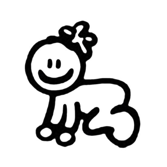 Funny Family Member Dog Cat Figure Pet Decor Car Sticker Decal for Window Door