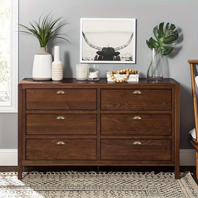 12/20/30pcs Antique Bronze Drawer Pull Knobs  Antique Bronze Cabinet Pulls  Vintage Shell Shape Pull Knobs for Cabinets (Double Hole with Screws)