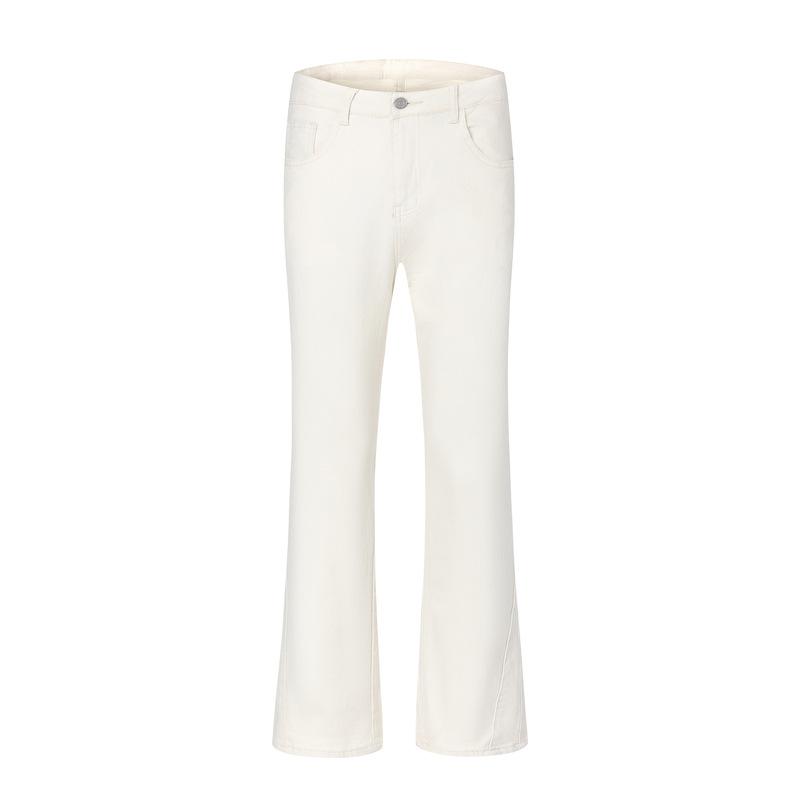 Skinny Jeans Men's Street Slightly Pull Legs Long High-end Straight Trousers