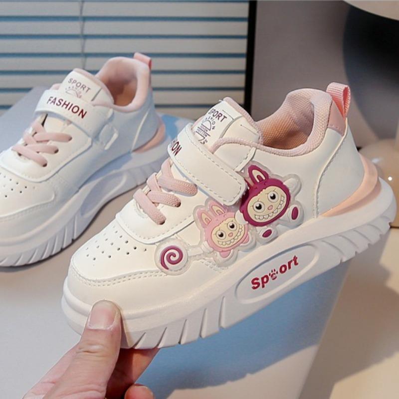 Chaussures d'hiver pour filles, chaussures de princesse rembourrées en coton, chaussures de sport antidérapantes, baskets chaudes doublées polaire