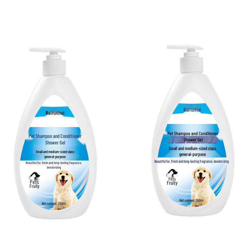 Antibacterial Deodorant Dog Shampoo for Samoyed, Golden, Teddy