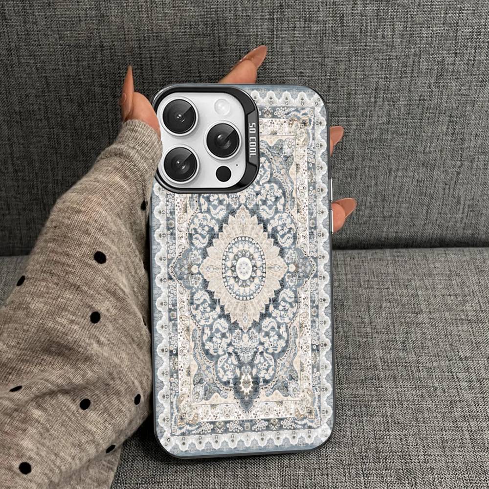 Retro Persian Printed Phone Case For IPhone 17Air 16 15 14 13 12 11 Pro Max Plus Color Anti Fall Cover