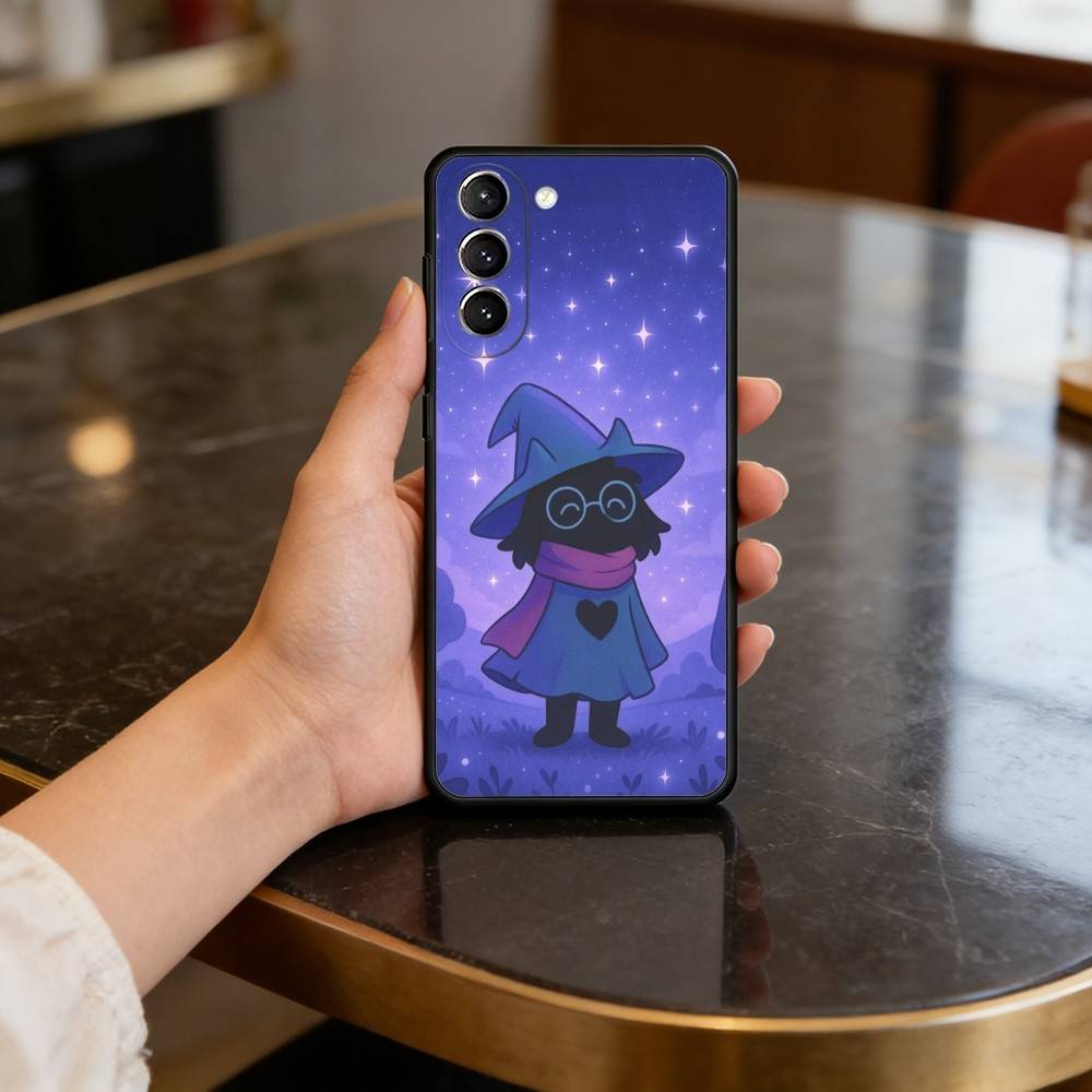 D-Deltarune R-Ralsei-EI Case for Samsung Galaxy S21 S25 FE S24 S23 Ultra S20 S9 S22 Plus S10 TPU Cover