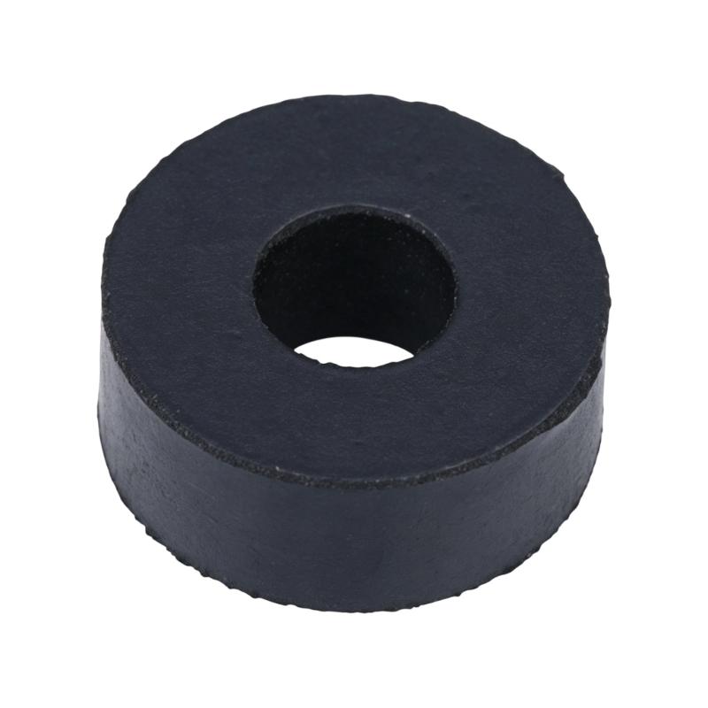 Mechanical Mounting Rubber Cushion Washer 25 Mm Outer Diameter 10 Mm Thick 10 Piece Pack for Damping and Replacement