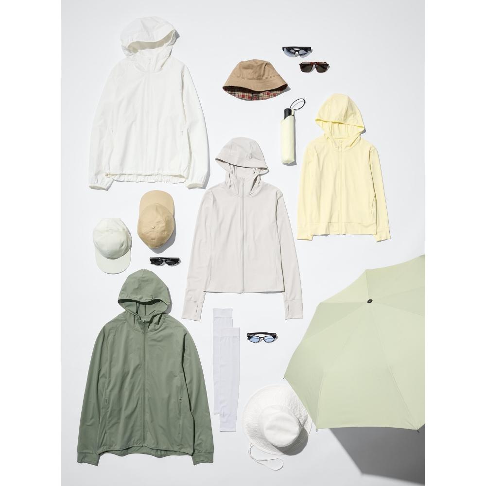 Uniqlo Japan Uv Cut Cotton Linen Wide Brim Hat