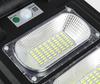 Large LED solar street lamp, outdoor, powerful 700W, lantern, sensor