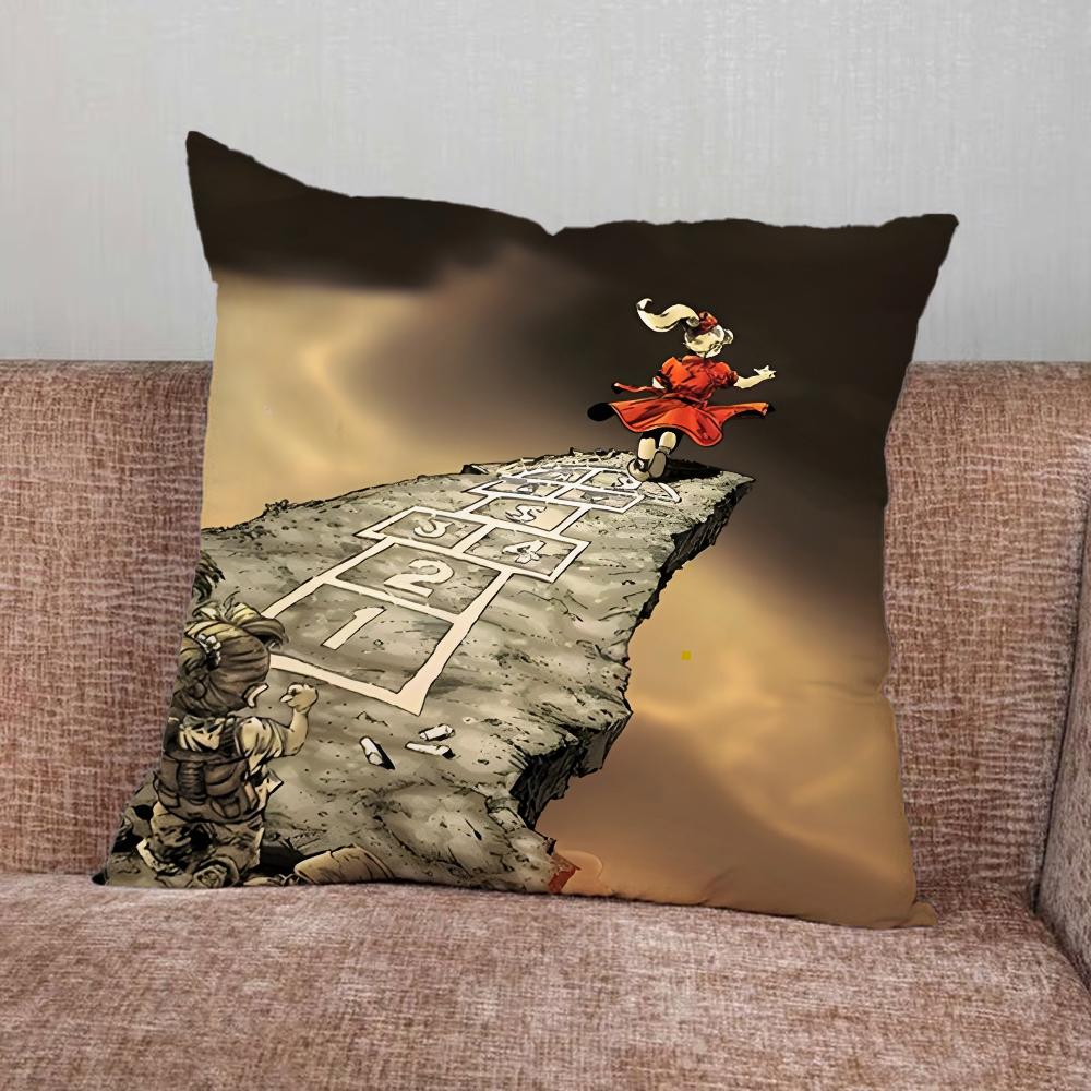 K-Korn Rockband Kissenbezug Für Zuhause Schlafzimmer Auto Büro Dekoration Wohnzimmer Sofakissenbezug Geeignet