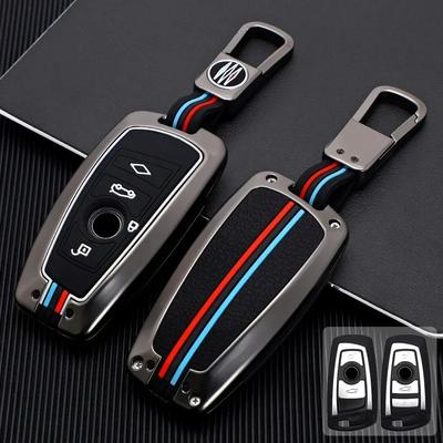 Autoschlüsseletui aus Zinklegierung für BMW F20, F30, G20, F31, F34, F10, G30, F11, X3, F25, X4, i3, M3, M4, 1er, 3er und 5er Serie