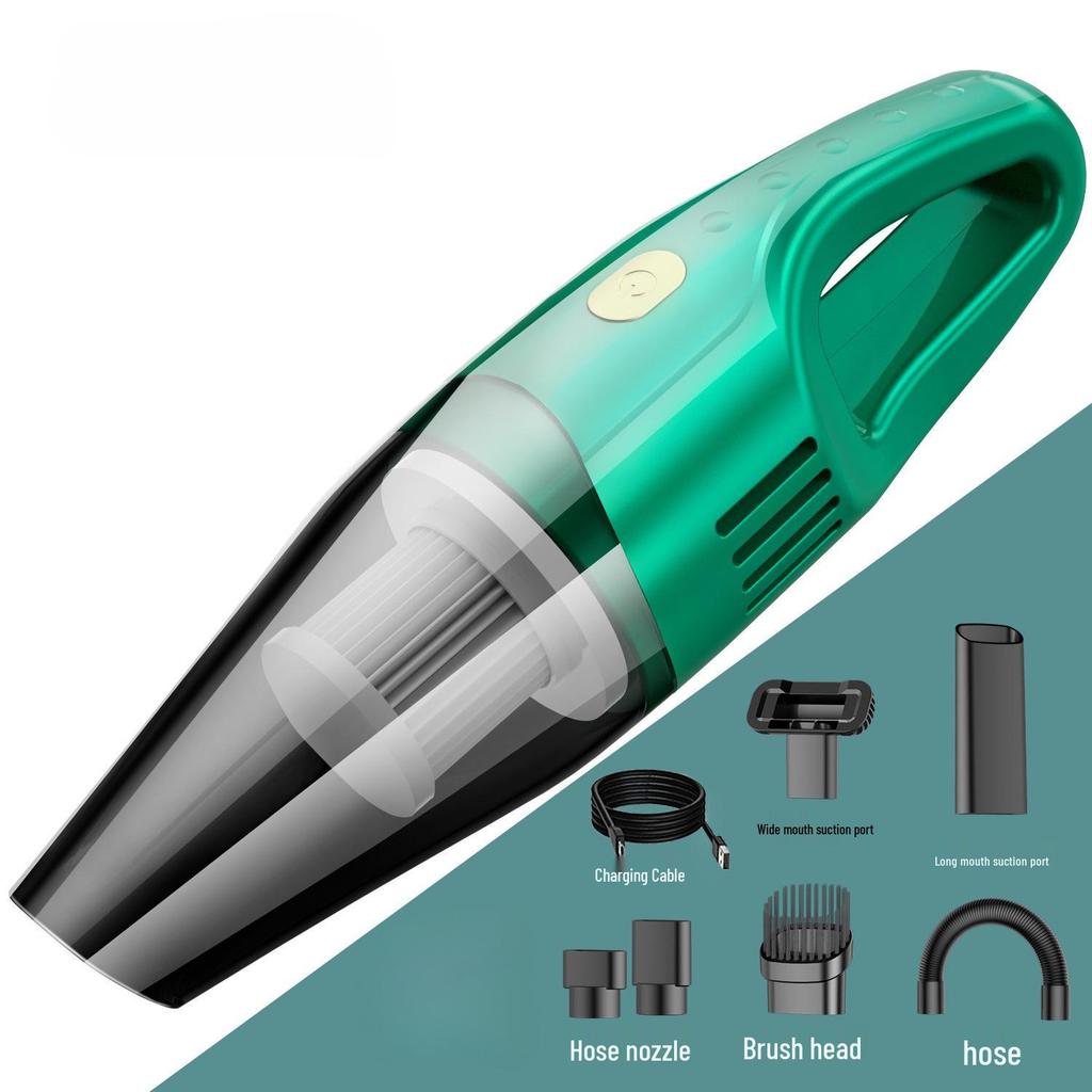 High-Power Wireless Car Vacuum Cleaner: Portable and Handheld Charging Model, Ideal for Wholesale Gifts.