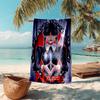 Personalized Customized Proof Beach Towel with Wednesday Addams Pattern - Soft, Absorbent,quick-drying,perfect Swimming,camping&bathing