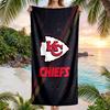 Kansas City Chiefs Fashion Beach Towel Portable Soft Quick Dry Towel For Swimming Camping Holiday Use