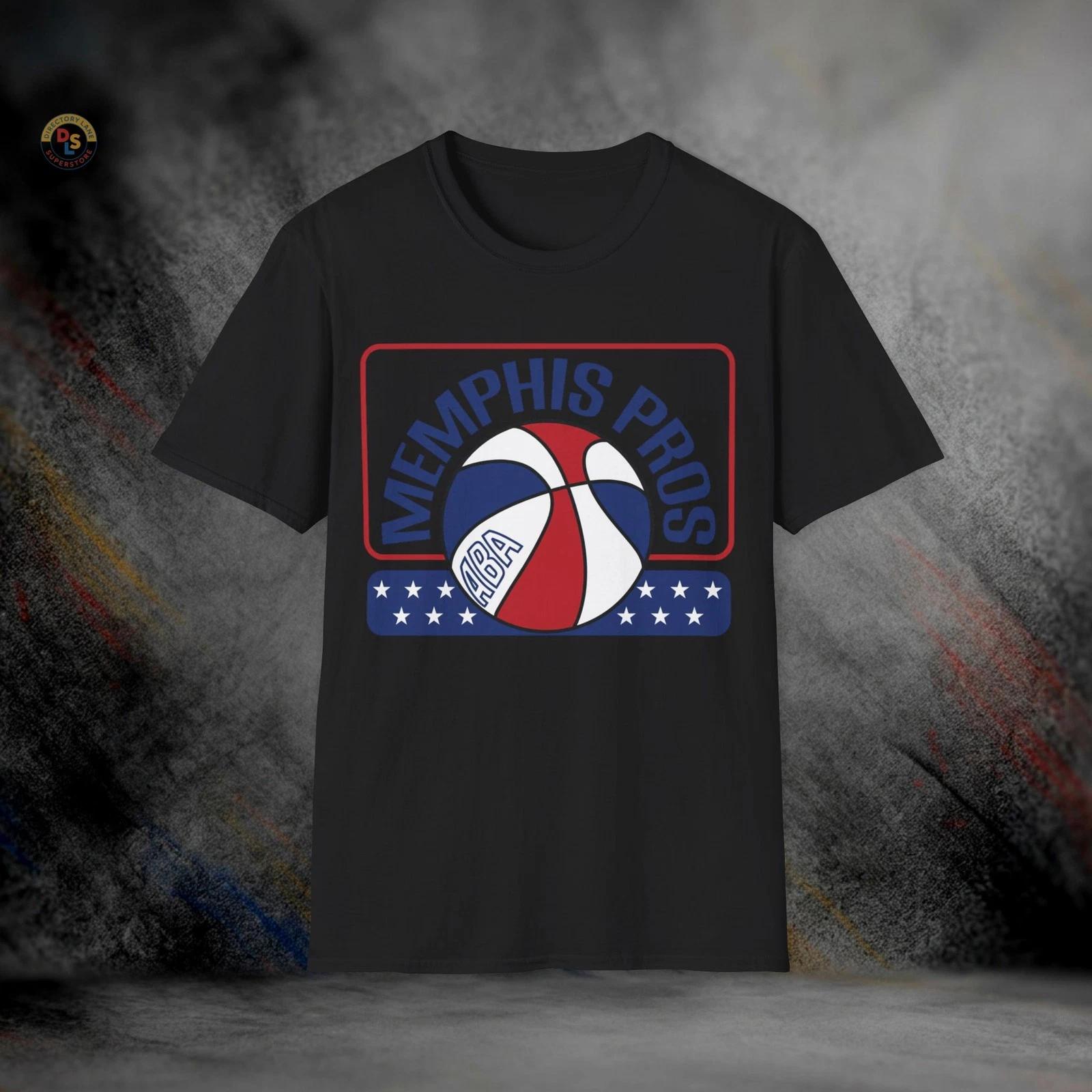 Memphis Pros Defunct Retro Basketball T-Shirt | Softstyle Tee XXL