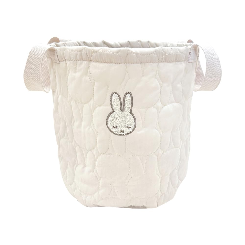 

Tees Factory Miffy Quilted Storage, White, MF-5542978WH