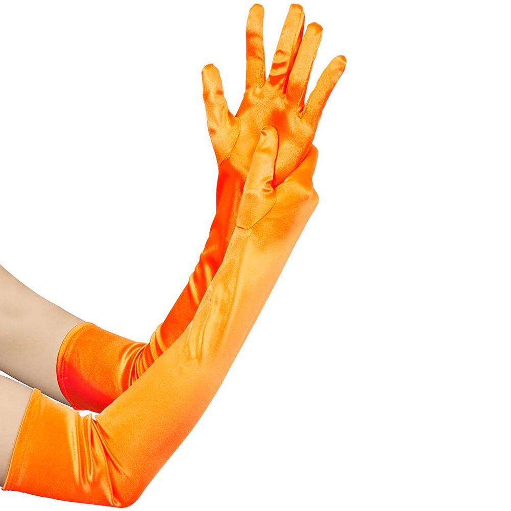 Comfortable Fit Evening Gloves Satin Gloves Elegant Design