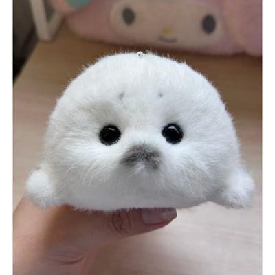Breloc de pluș cu foci drăguțe, moale, kawaii, focă de pluș, pandantiv animal, ornamente auto, breloc de modă cu păpușă umplută, accesorii pentru chei auto